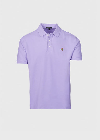 Cotton Pique Logo Polo - Paul Stuart Signature