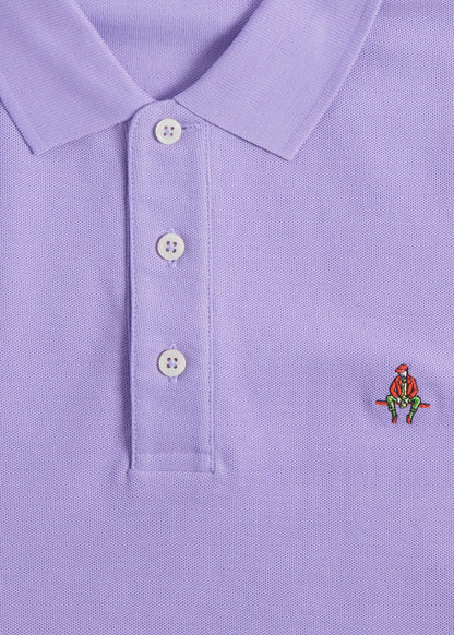 Cotton Pique Logo Polo - Paul Stuart Signature