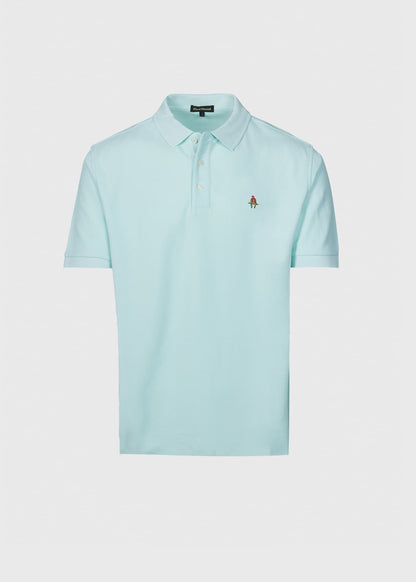 Cotton Pique Logo Polo - Paul Stuart Trusted