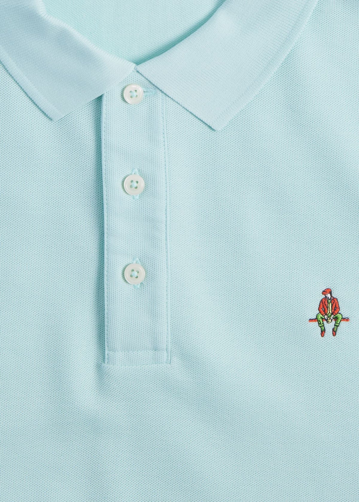 Cotton Pique Logo Polo - Paul Stuart Trusted