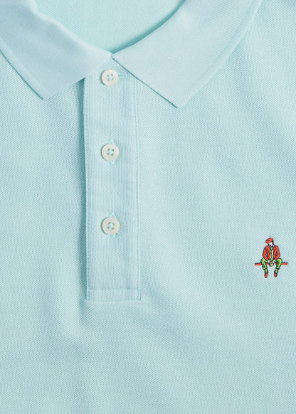 Cotton Pique Logo Polo - Paul Stuart Trusted
