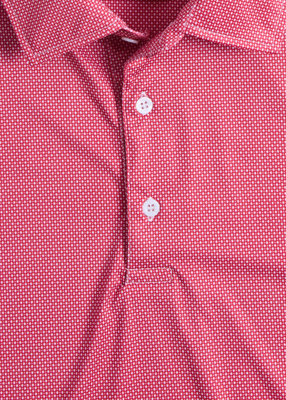Ultra Soft Deco Dot Performance Polo - Paul Stuart Everyday