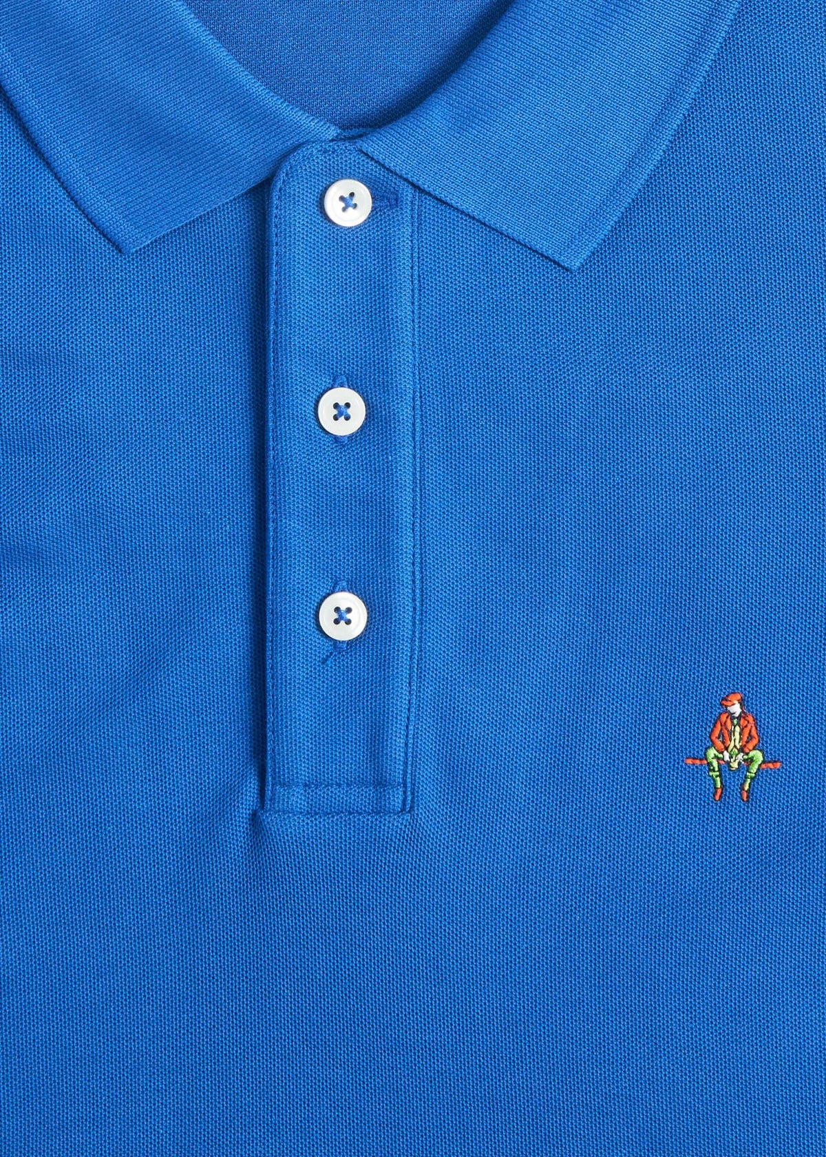 Cotton Pique Logo Polo - Paul Stuart Recommended