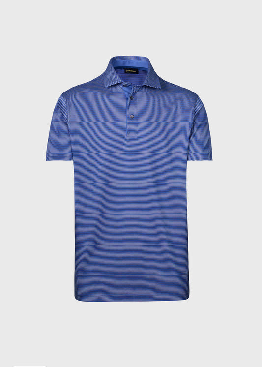 Stripe Performance Polo - Paul Stuart New