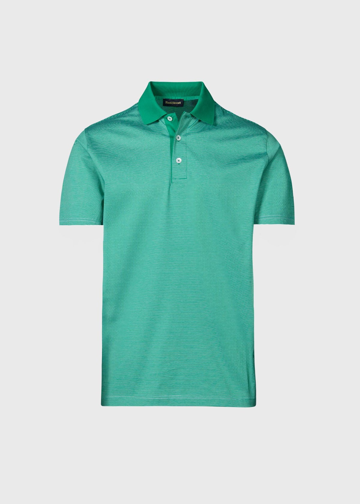 Italian Cotton Micro Stripe Polo - Paul Stuart Essential