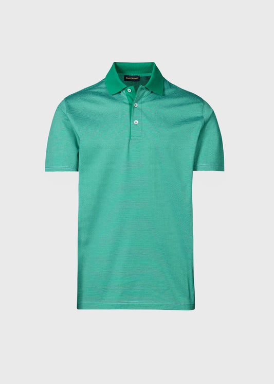 Italian Cotton Micro Stripe Polo - Paul Stuart Essential