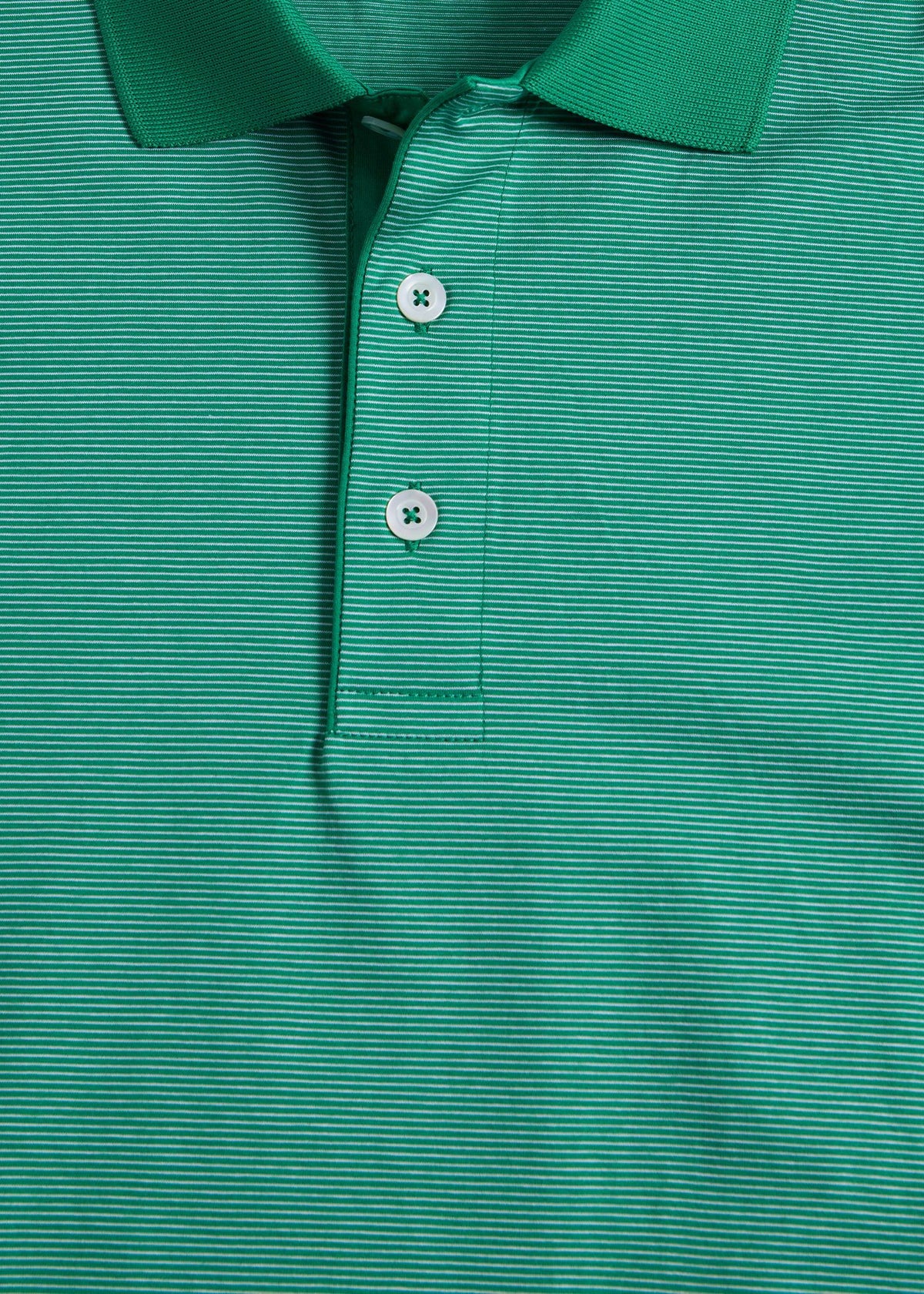 Italian Cotton Micro Stripe Polo - Paul Stuart Essential