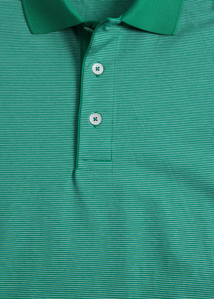 Italian Cotton Micro Stripe Polo - Paul Stuart Essential