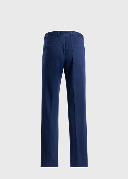 Cotton Twill Five-Pocket Pant - Paul Stuart Premium