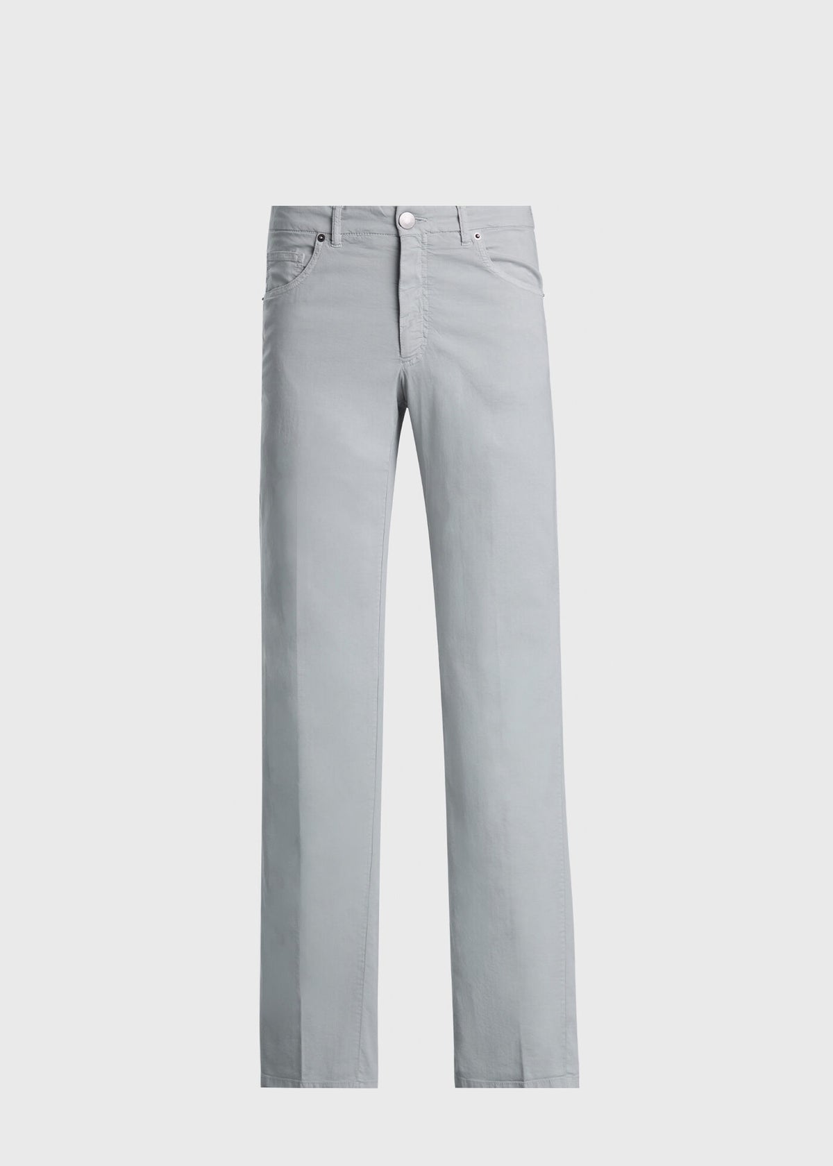 Cotton & Silk Five Pocket Pant - Paul Stuart Classic