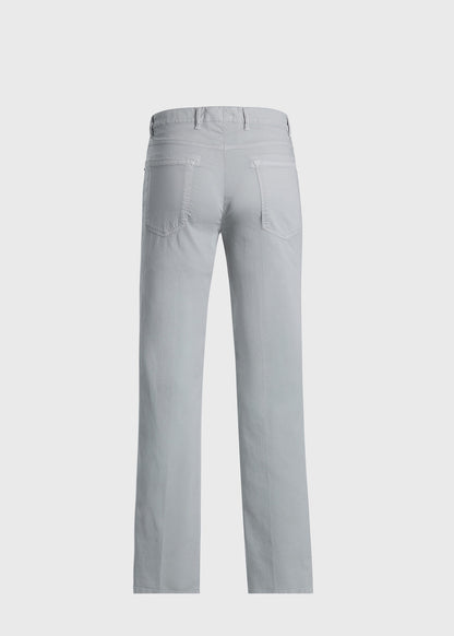 Cotton & Silk Five Pocket Pant - Paul Stuart Classic