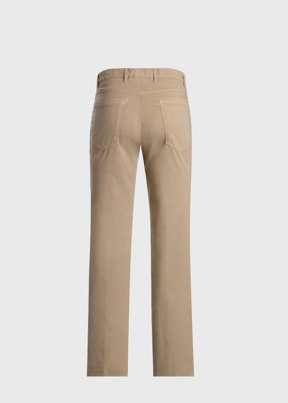 Cotton & Silk Five Pocket Pant - Paul Stuart Everyday