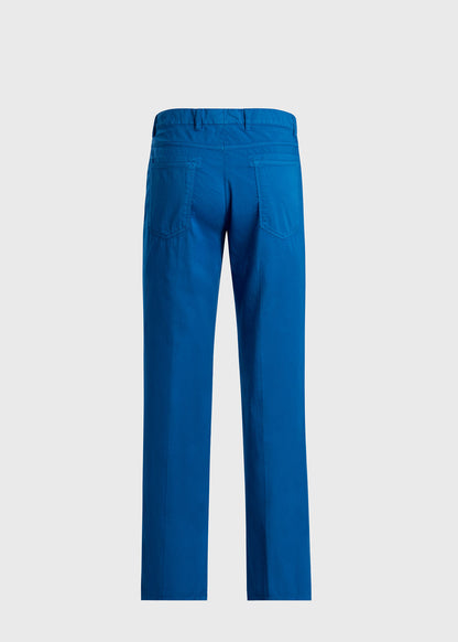 Cotton & Silk Five Pocket Pant - Paul Stuart Best Seller