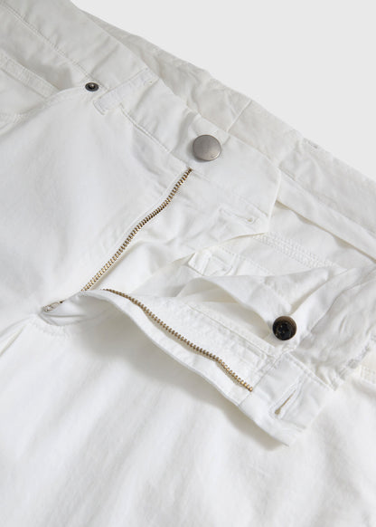 Cotton & Silk Five Pocket Pant - Paul Stuart Featured