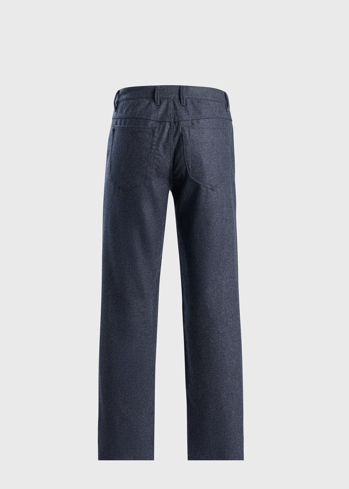 Wool Flannel Five Pocket Pant - Paul Stuart Essential