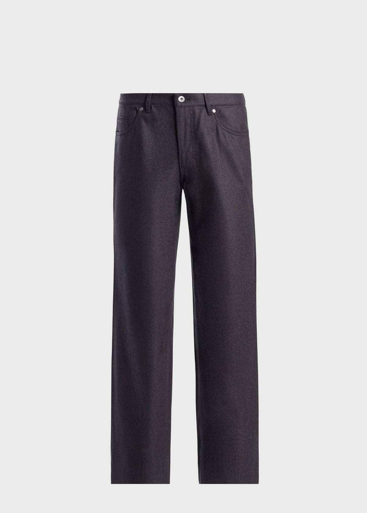 Wool Flannel Five Pocket Pant - Paul Stuart Exclusive