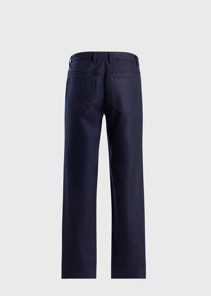 Wool Flannel Five Pocket Pant - Paul Stuart Classic