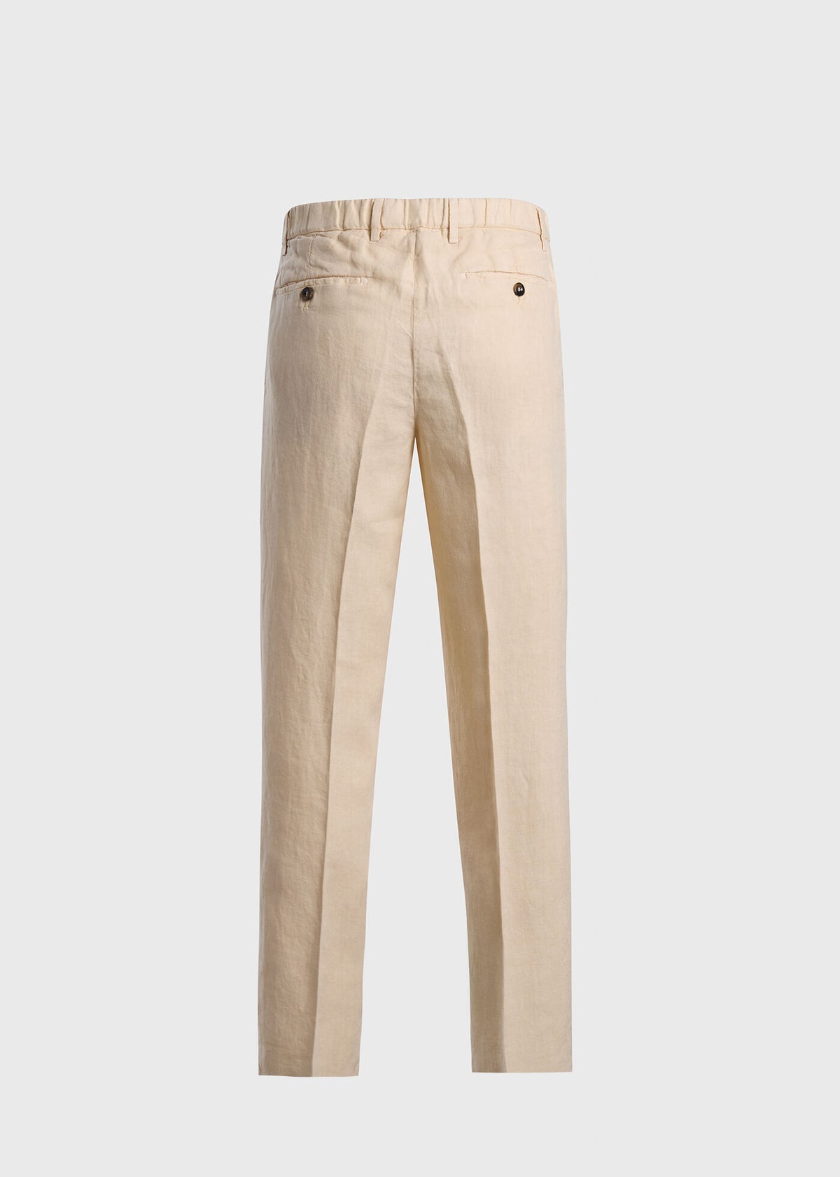 Linen Garment Dyed Trouser - Paul Stuart Customer Favorite