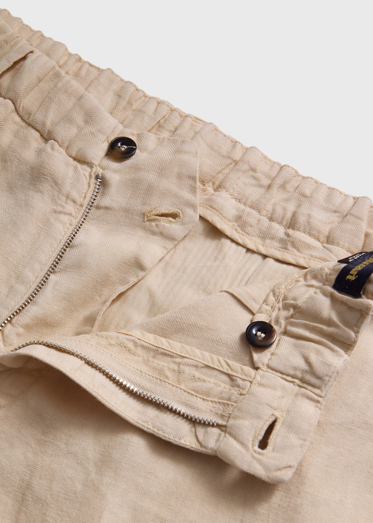 Linen Garment Dyed Trouser - Paul Stuart Customer Favorite