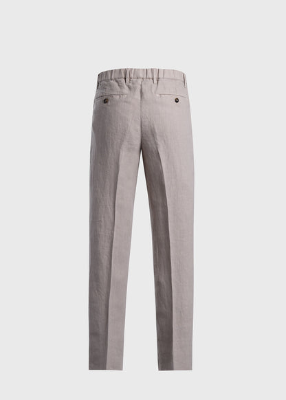 Linen Garment Dyed Trouser - Paul Stuart New