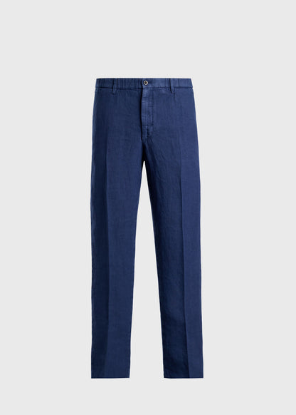 Linen Garment Dyed Trouser - Paul Stuart Exclusive