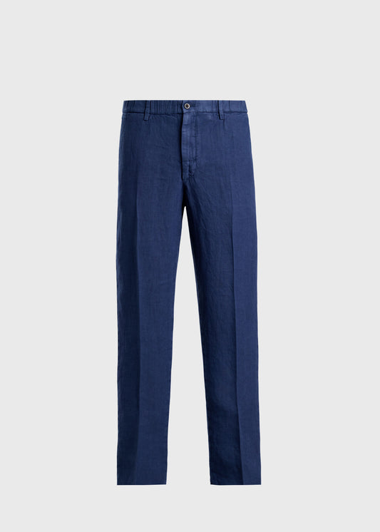 Linen Garment Dyed Trouser - Paul Stuart Exclusive