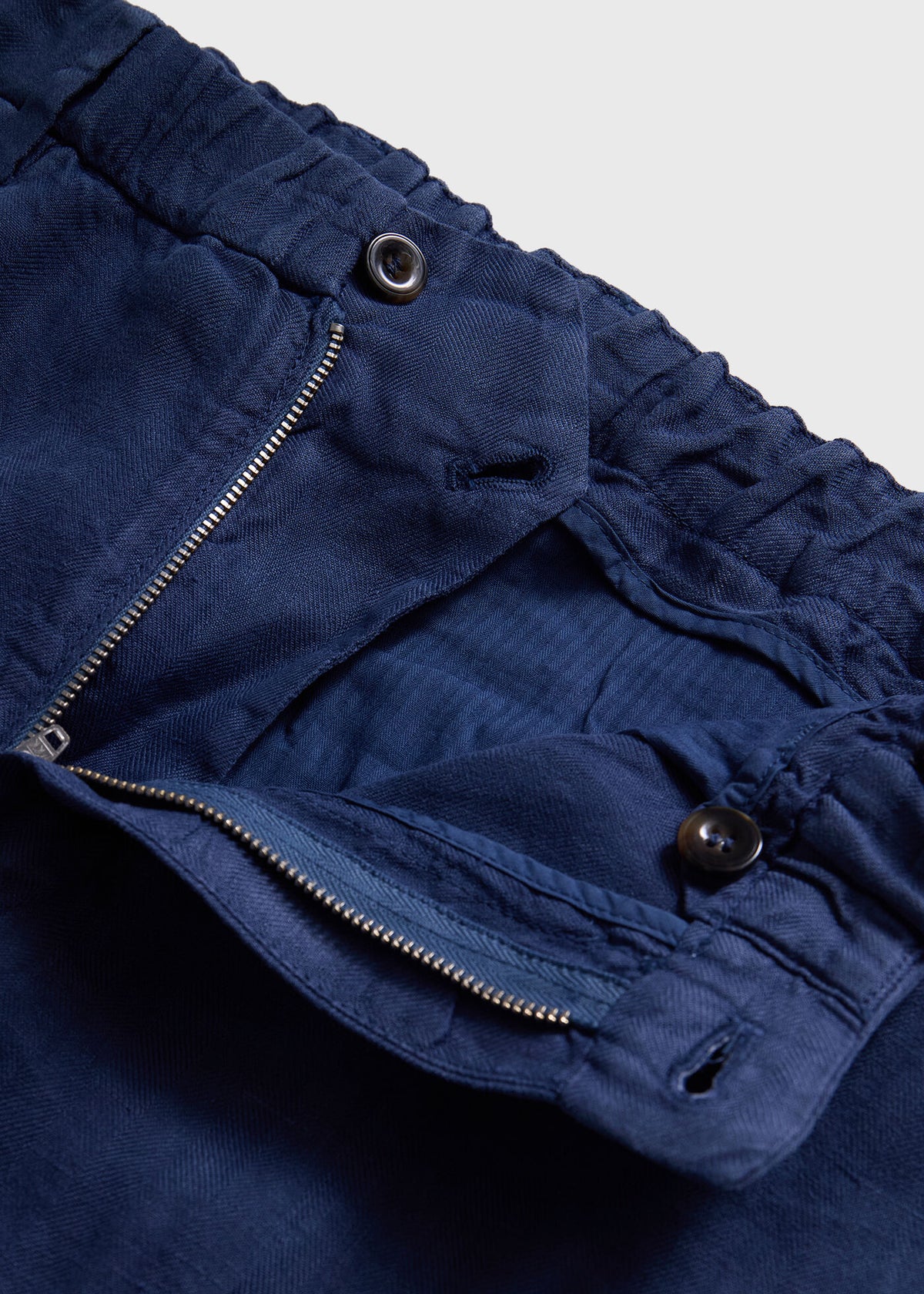 Linen Garment Dyed Trouser - Paul Stuart Exclusive