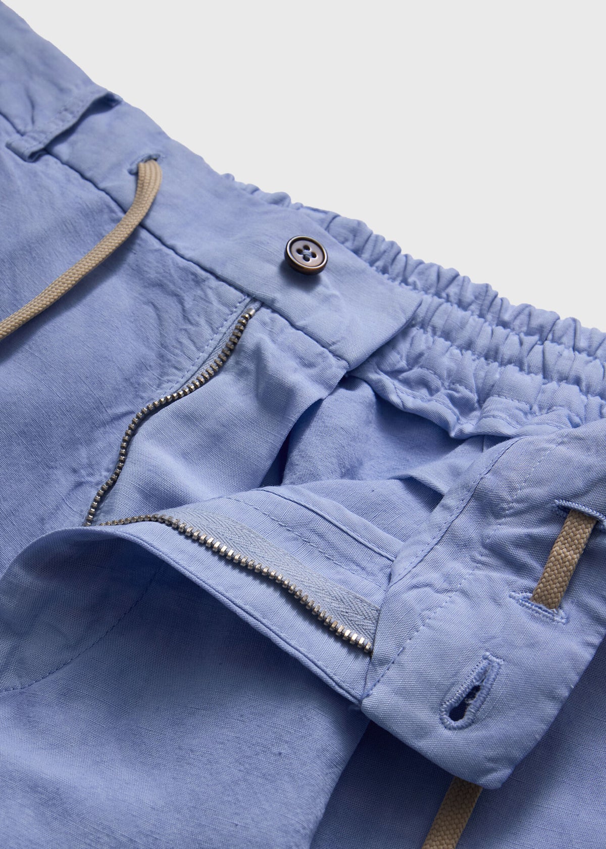 Linen Drawstring Trouser - Paul Stuart Hot Sale
