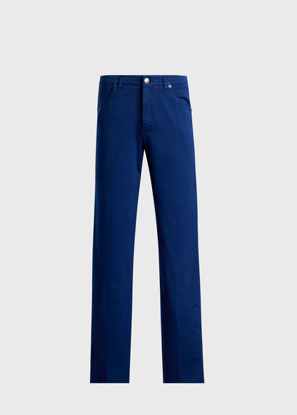 Cotton & Silk Five Pocket Pant - Paul Stuart Special Offer
