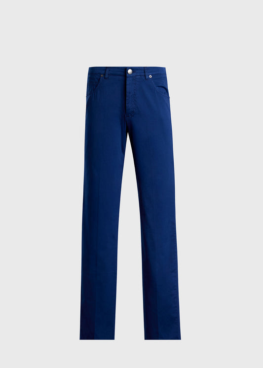 Cotton & Silk Five Pocket Pant - Paul Stuart Special Offer