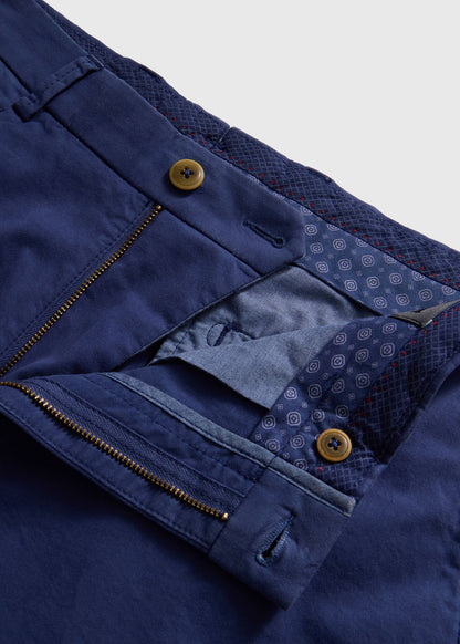 Cotton Twill Logo Short - Paul Stuart Classic