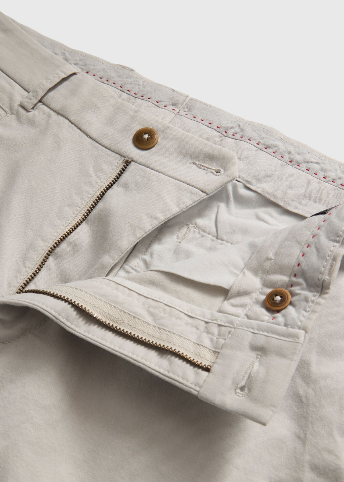 Cotton Twill Logo Short - Paul Stuart Recommended