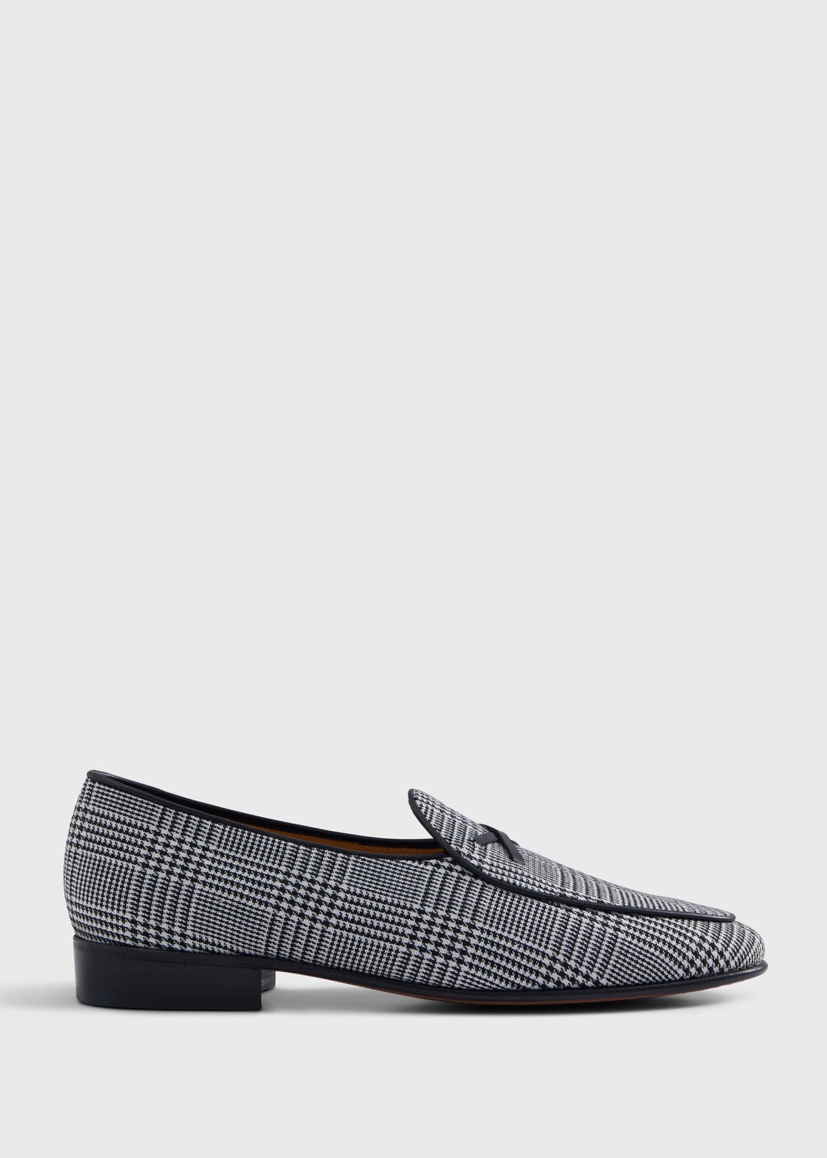 Francisco Wool Plaid Loafer - Paul Stuart Smart Buy