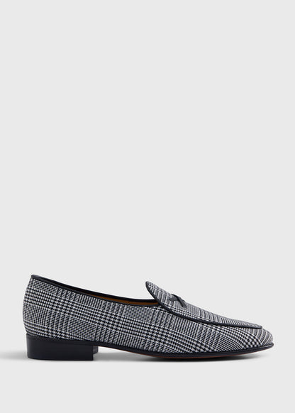 Francisco Wool Plaid Loafer - Paul Stuart Smart Buy