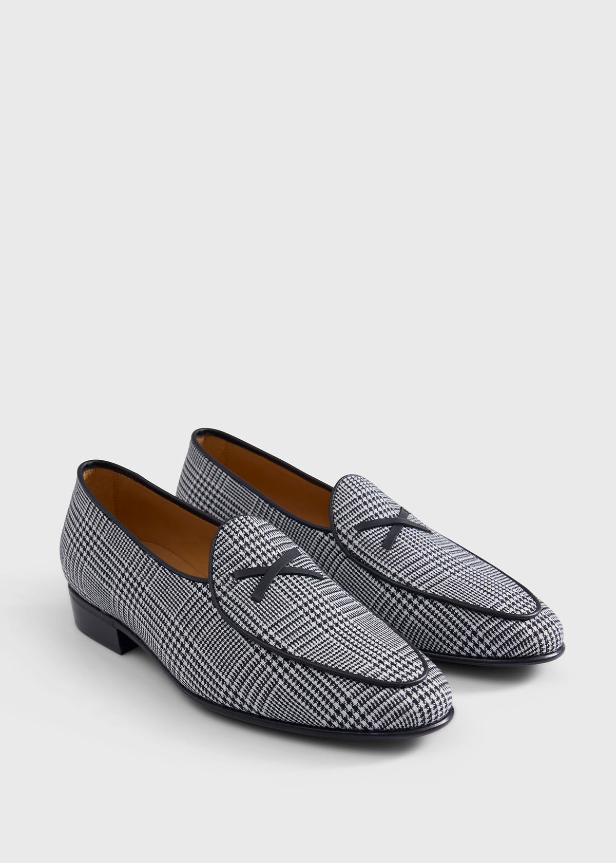 Francisco Wool Plaid Loafer - Paul Stuart Smart Buy