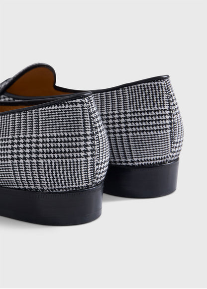 Francisco Wool Plaid Loafer - Paul Stuart Smart Buy
