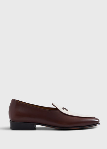 Francisco Leather and Canvas Loafer - Paul Stuart Essential