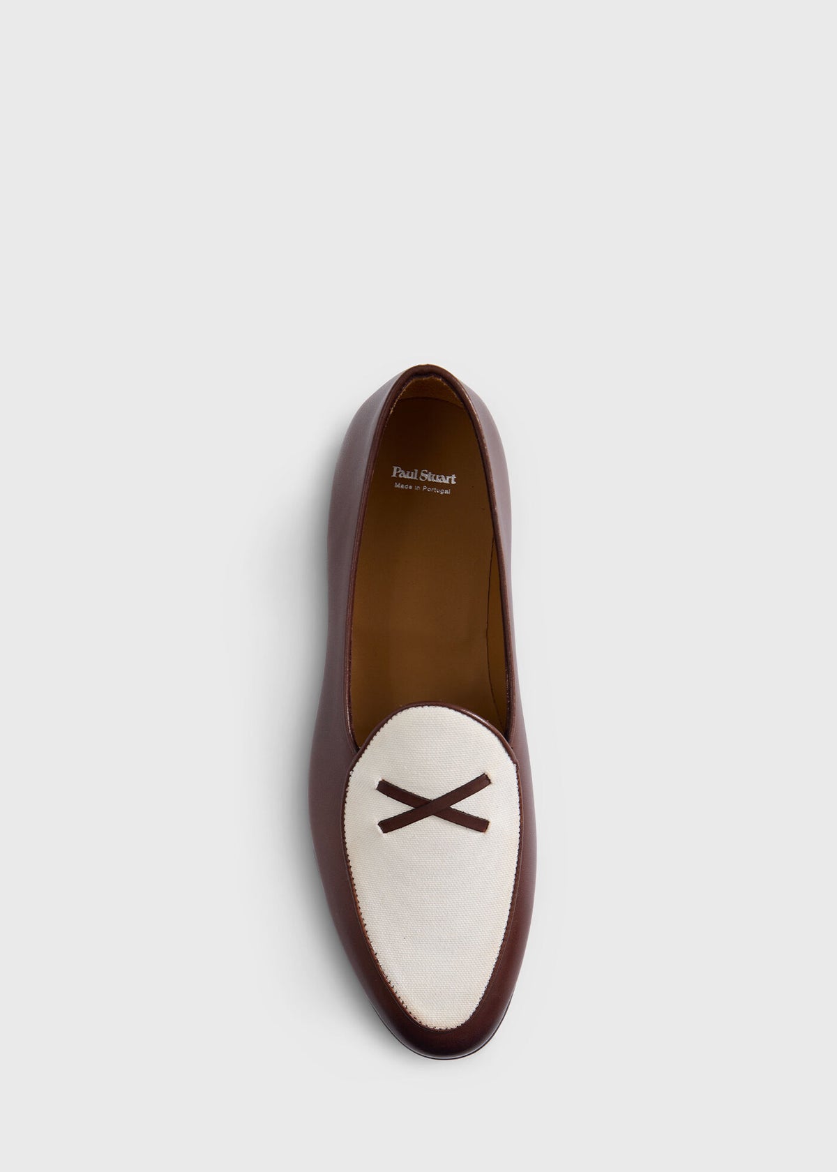 Francisco Leather and Canvas Loafer - Paul Stuart Essential