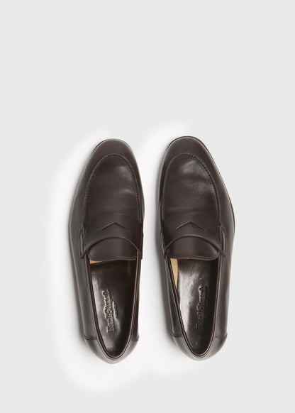 Harlan Leather Penny Loafer - Paul Stuart Great Value