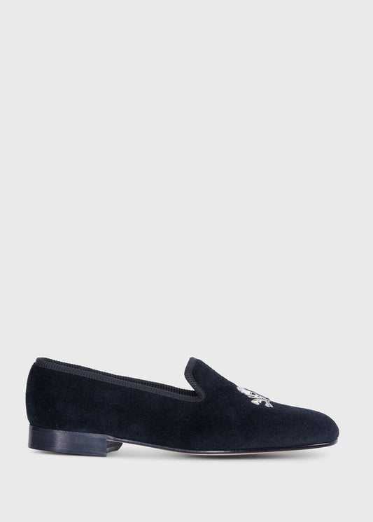 Tyler Velvet Skull Slip-on - Paul Stuart Essential