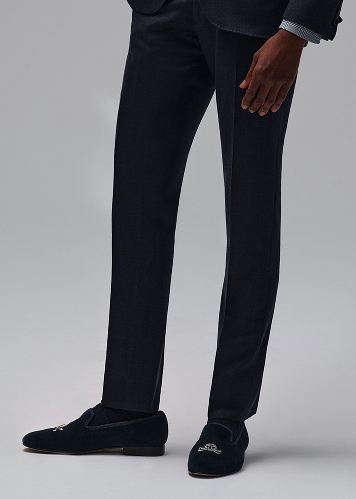 Tyler Velvet Skull Slip-on - Paul Stuart Essential