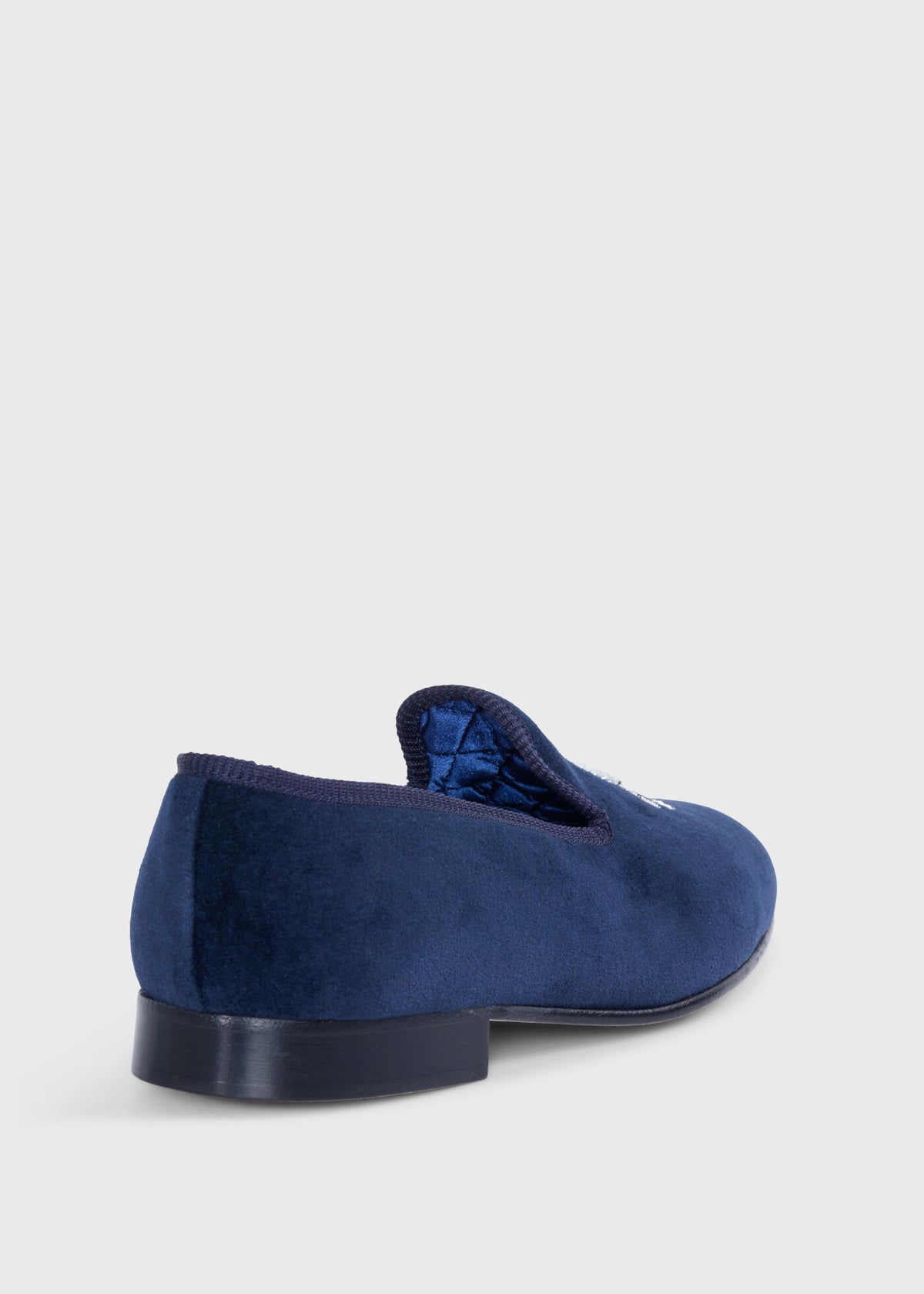 Tyler Velvet Skull Slip-on - Paul Stuart Hot Sale