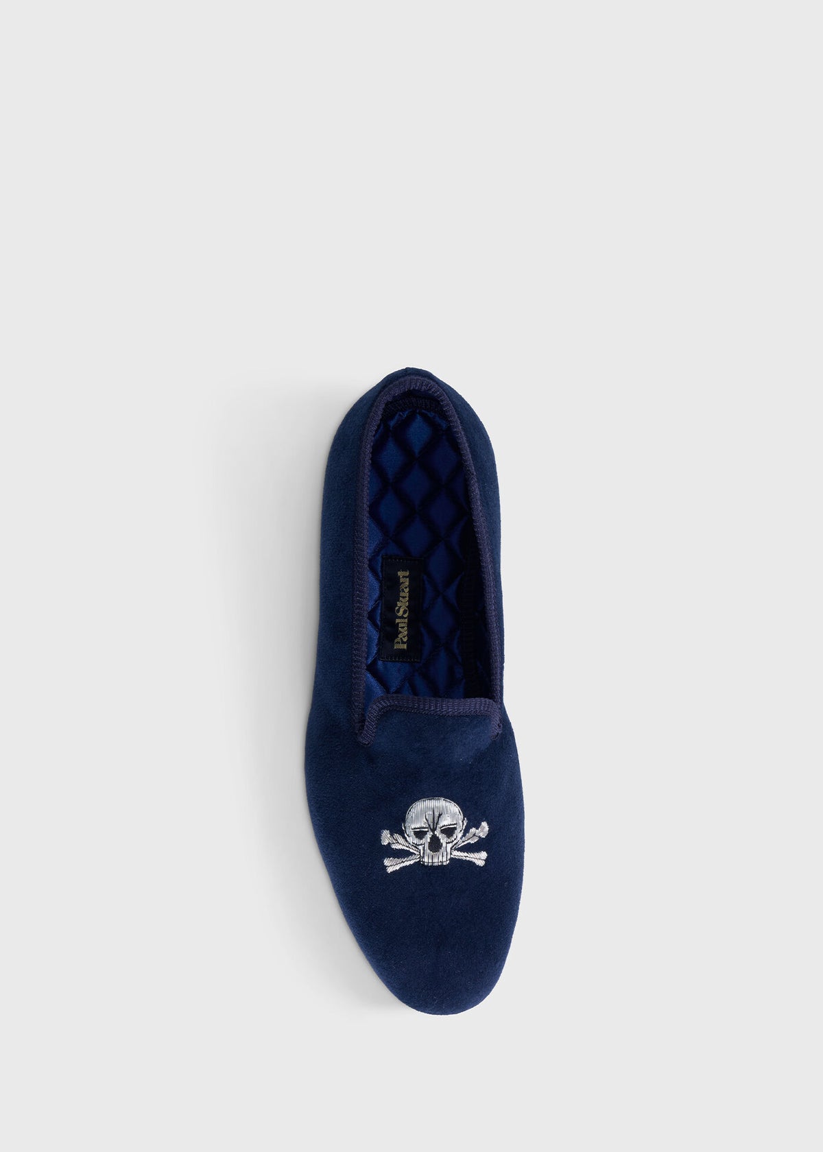 Tyler Velvet Skull Slip-on - Paul Stuart Hot Sale