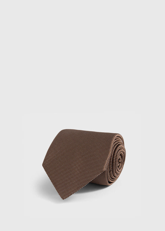 Woven Silk Micro Dot Tie - Paul Stuart Best Seller