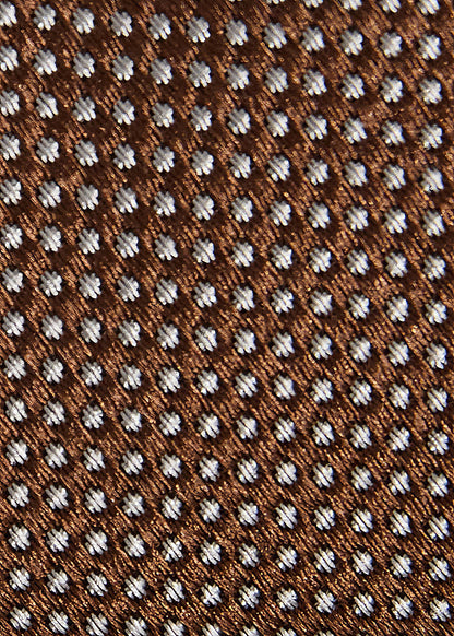 Woven Silk Micro Dot Tie - Paul Stuart Best Seller