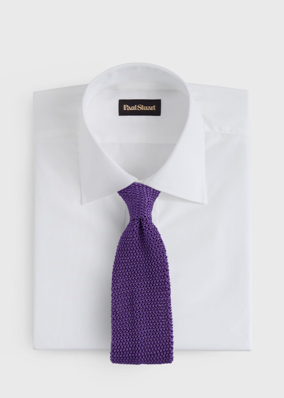 Silk Knit Tie - Paul Stuart Recommended