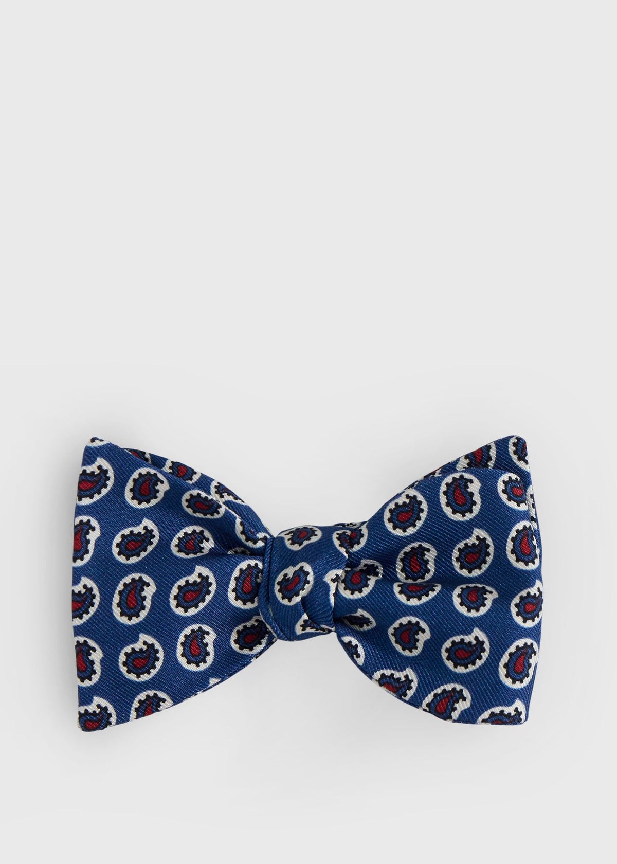Silk Printed Pine Bow Tie - Paul Stuart Everyday