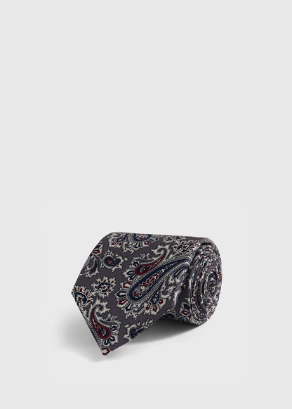 Silk Ornamental Paisley Tie - Paul Stuart Customer Favorite