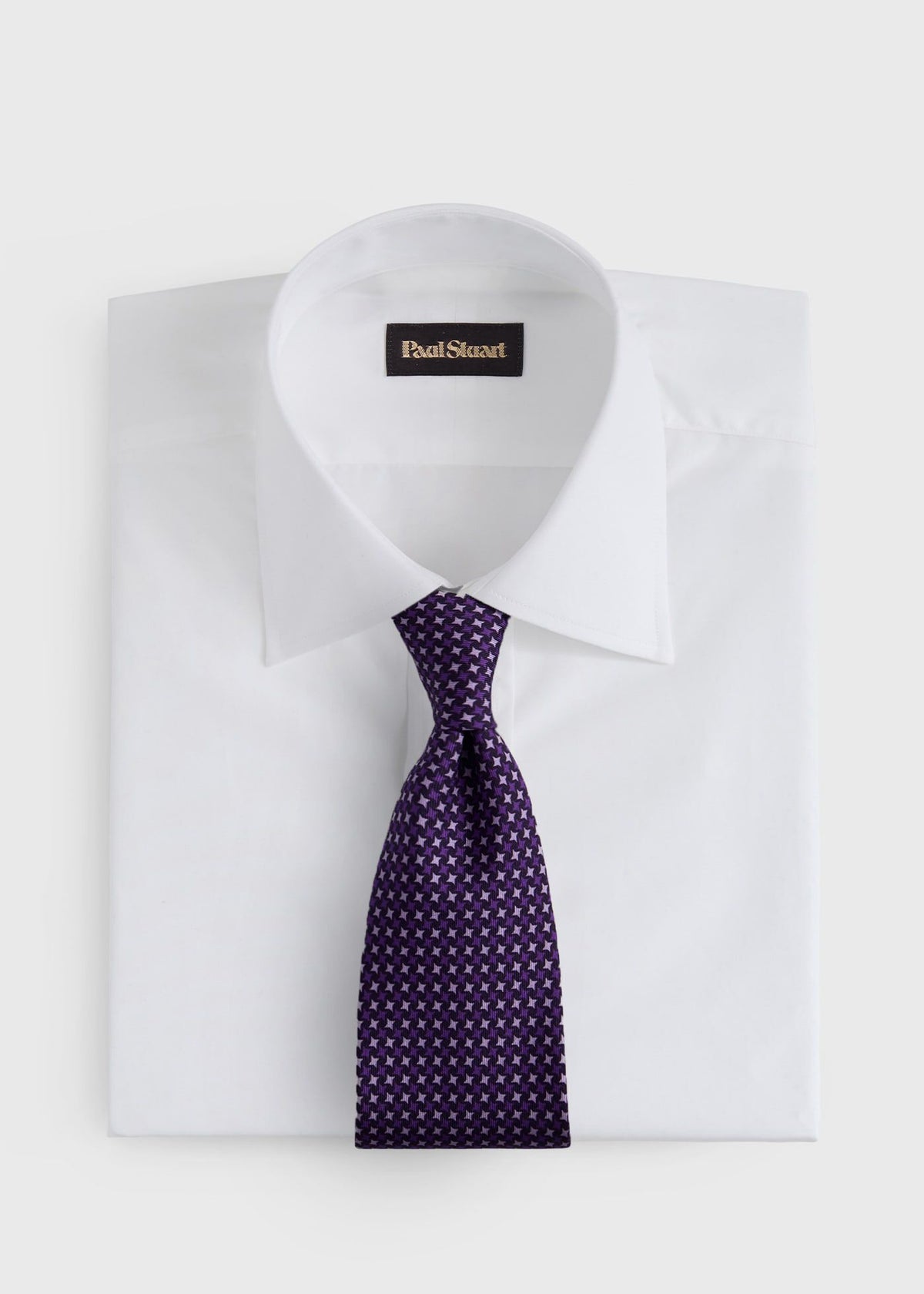 Silk Micro Star Tie - Paul Stuart Best Price