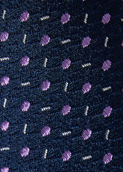 Silk Woven Jacquard Tie - Paul Stuart Trusted